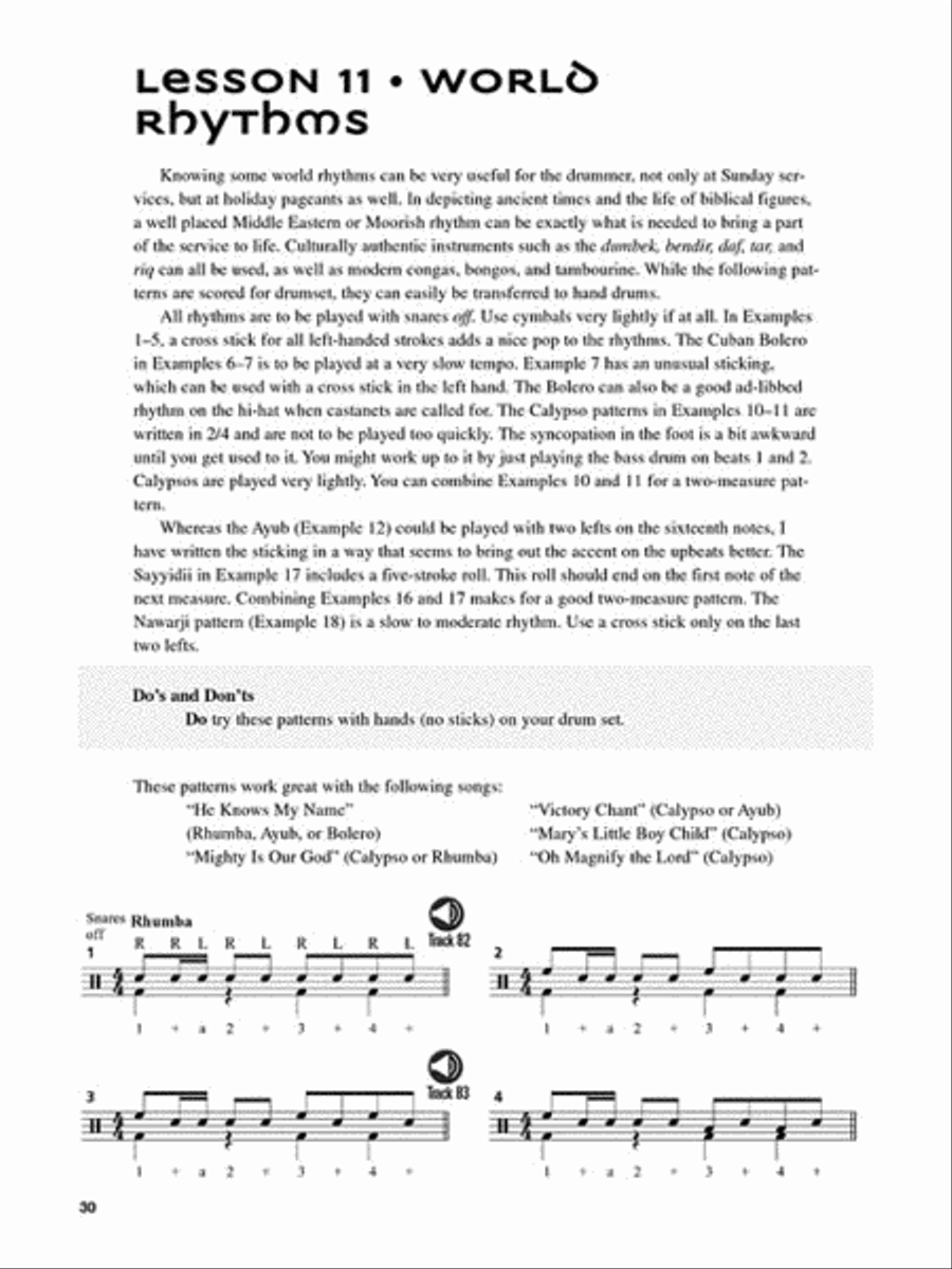 Praise & Worship Drumming