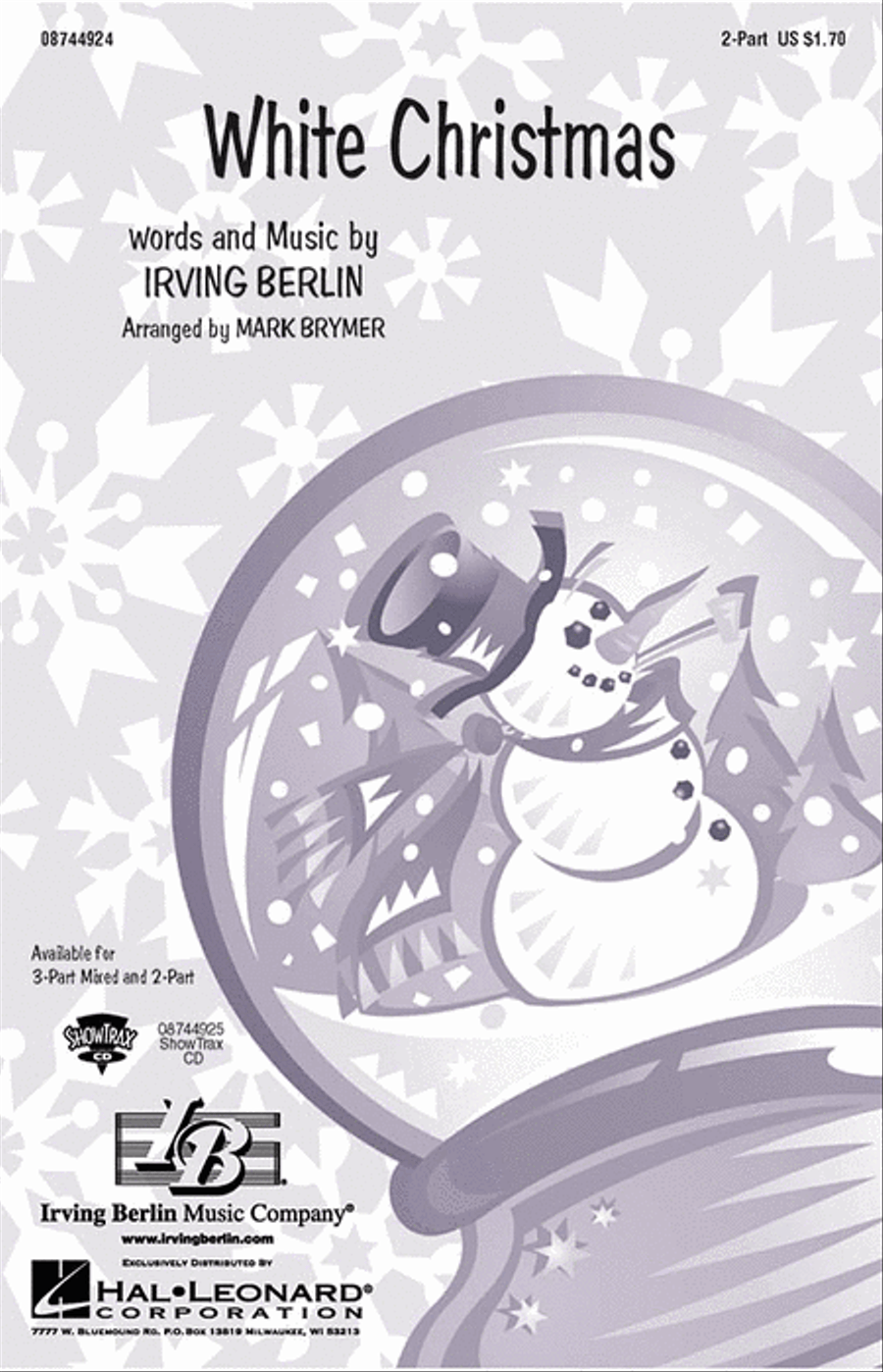 White Christmas White Christmas 2-Part scores gallery preview page 1