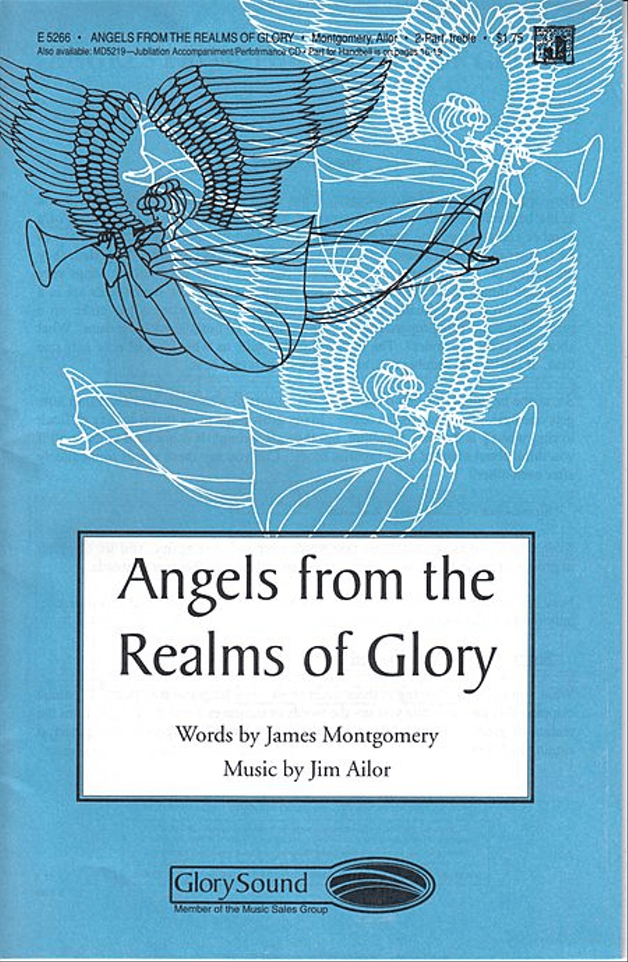 Angels from the Realms of Glory Choir scores gallery preview page 1
