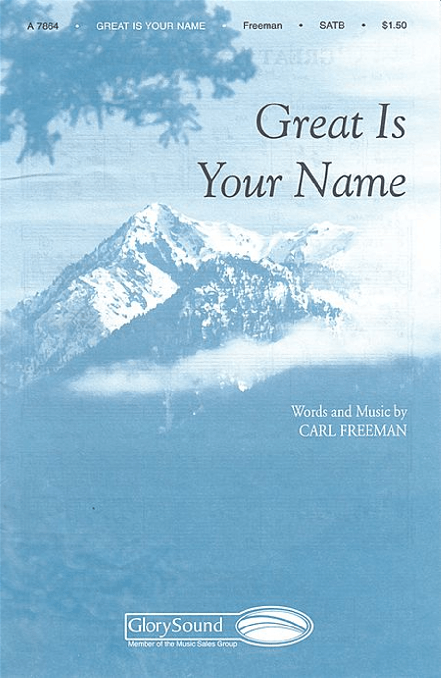 Great Is Your Name Great Is Your Name 4-Part scores gallery preview page 1
