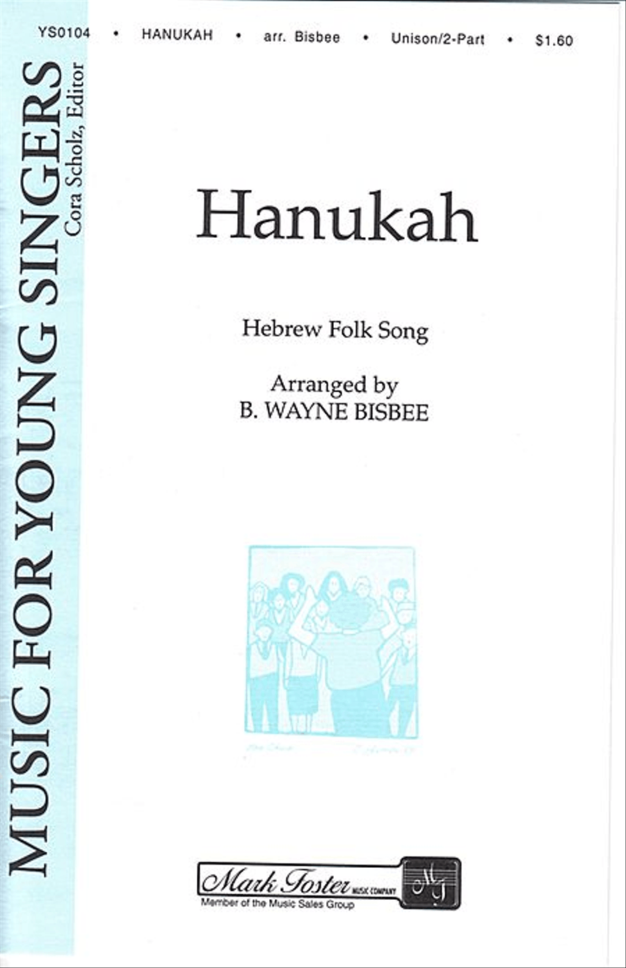 Hanukah Hanukah Unison Choir scores gallery preview page 1