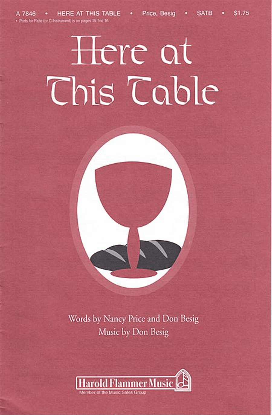 Here at This Table Here at This Table 4-Part scores gallery preview page 1