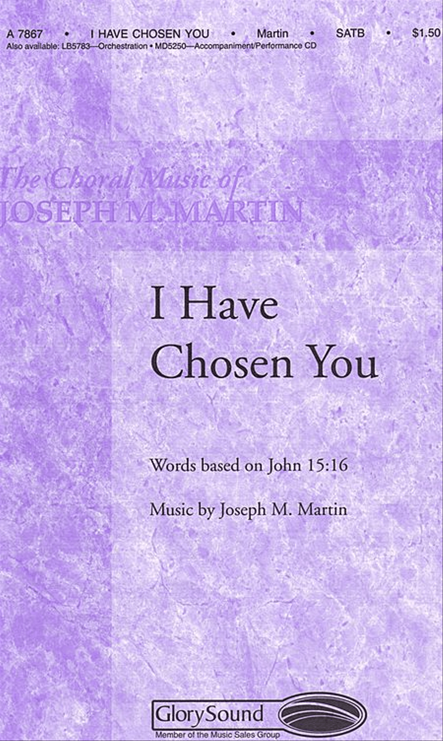 I Have Chosen You I Have Chosen You 4-Part scores gallery preview page 1