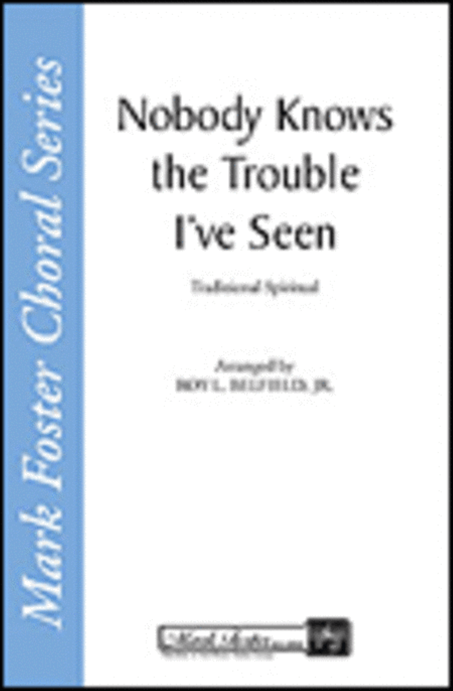 Nobody Knows the Trouble I've Seen 4-Part scores gallery preview page 1