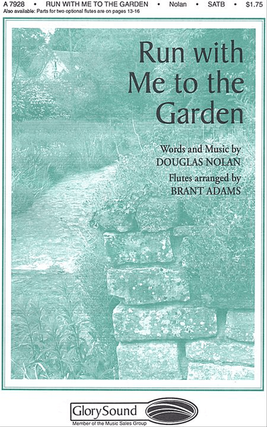Run with Me to the Garden 4-Part scores gallery preview page 1