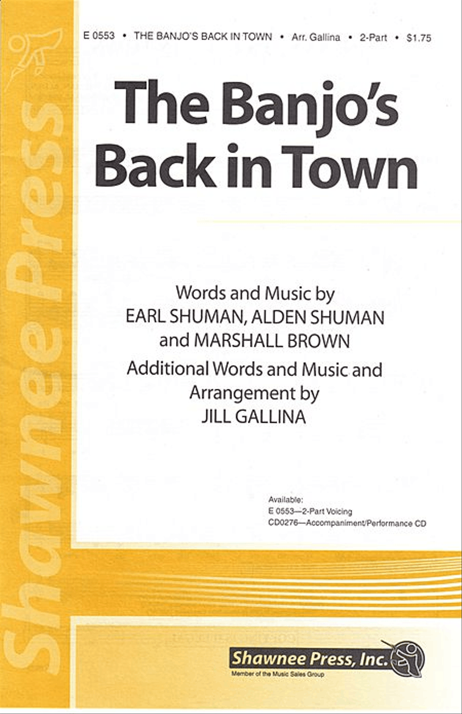 The Banjo's Back in Town The Banjo's Back in Town 2-Part scores gallery preview page 1
