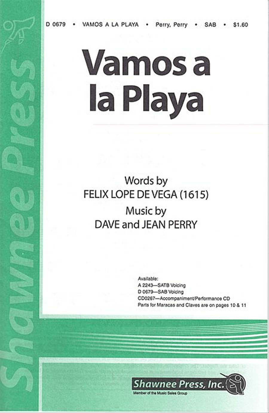 Vamos a la Playa Vamos a la Playa 3-Part scores gallery preview page 1