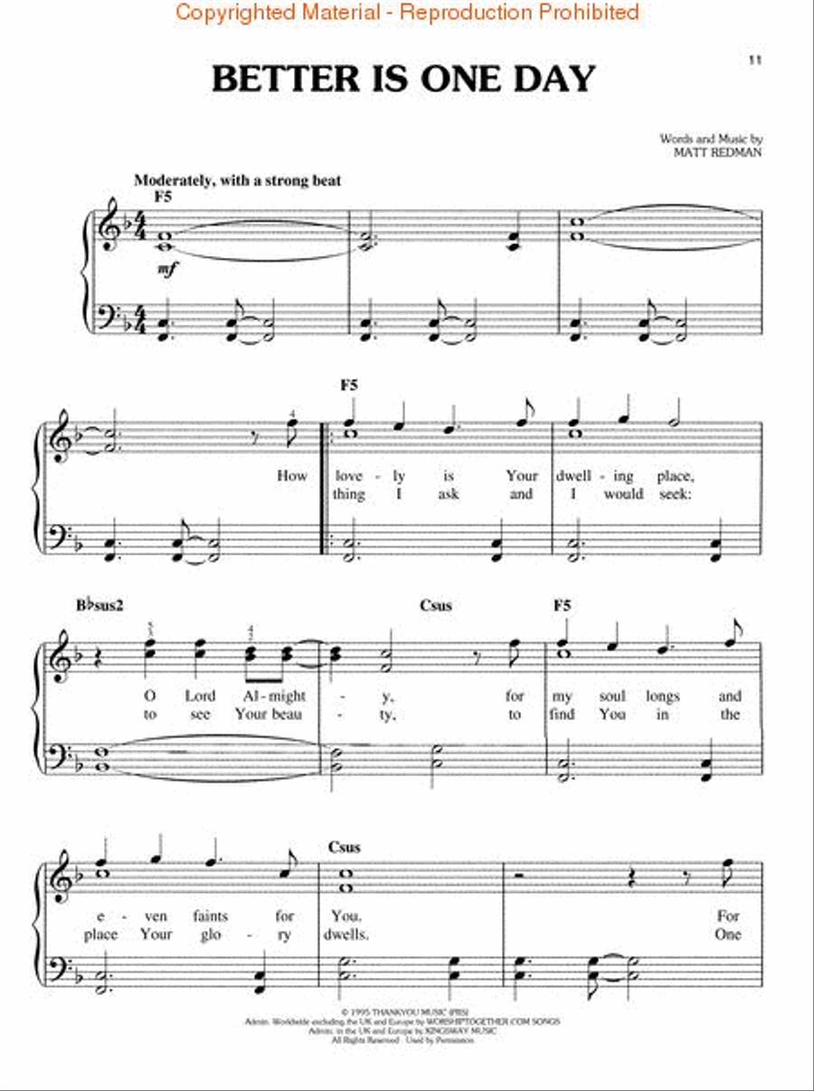 Here I Am to Worship - For Kids Easy Piano scores gallery preview page 4