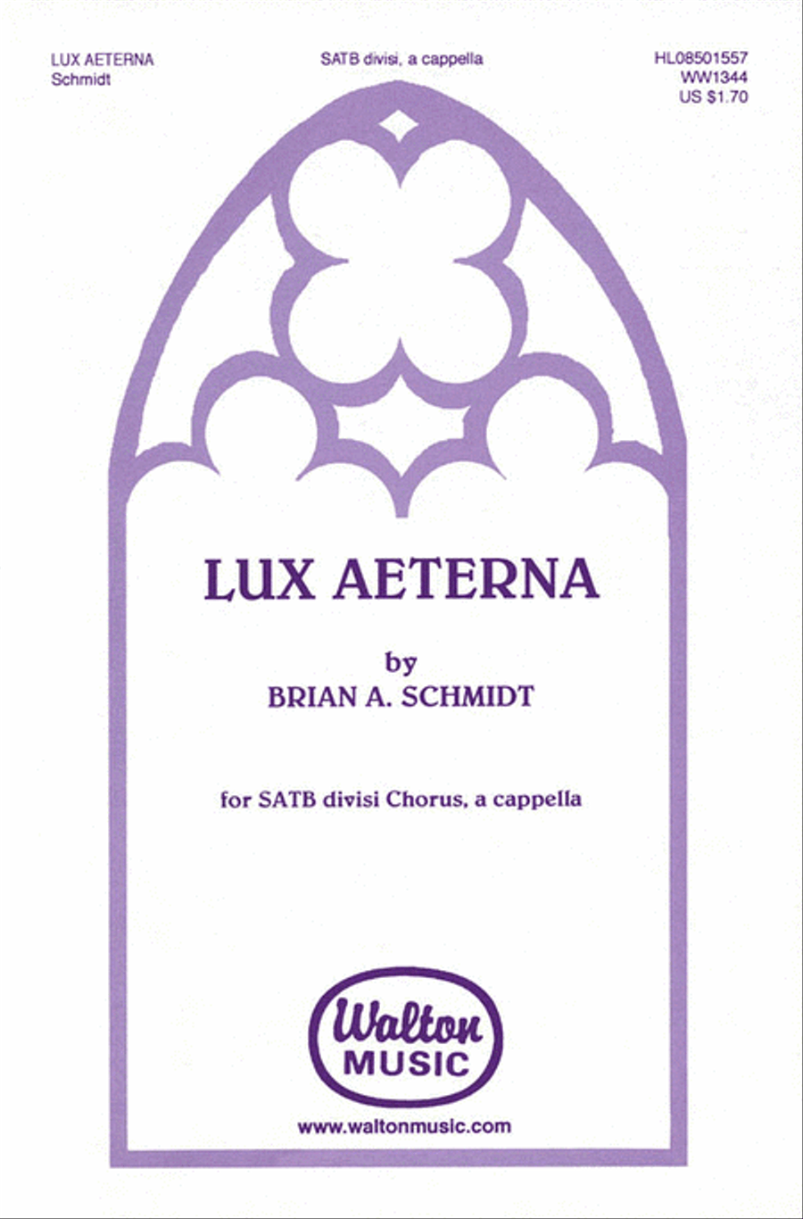 Lux Aeterna (SATB divisi) Divisi scores gallery preview page 1