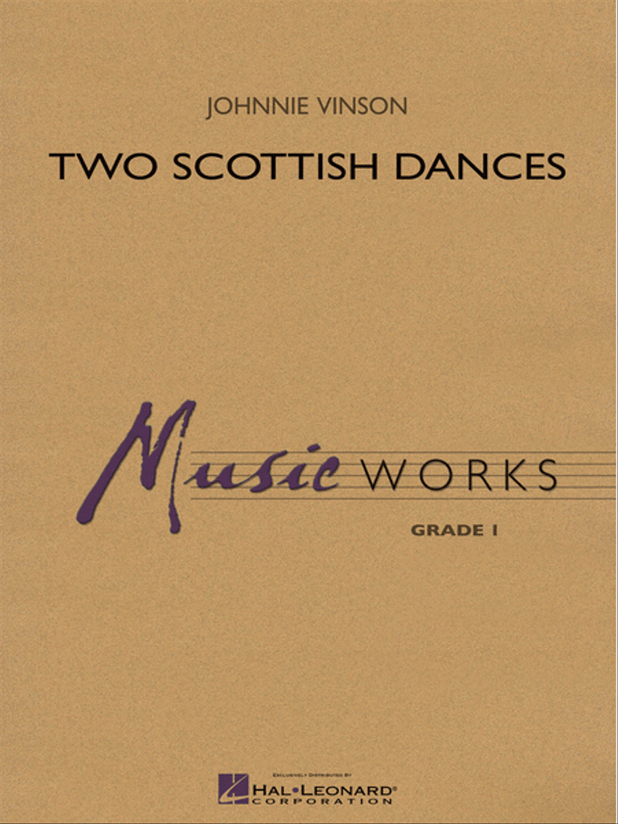 Two Scottish Dances Two Scottish Dances Concert Band scores gallery preview page 1