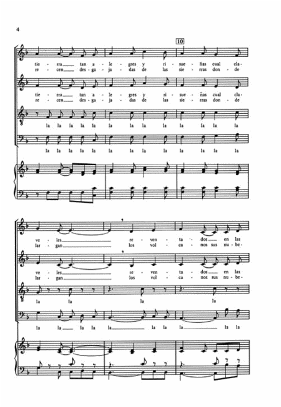 Mananitas De Mi Tierra Mananitas De Mi Tierra 4-Part scores gallery preview page 3