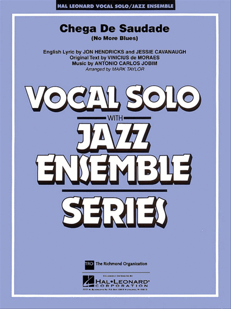 Chega De Saudade (No More Blues) Jazz Ensemble scores gallery preview page 1