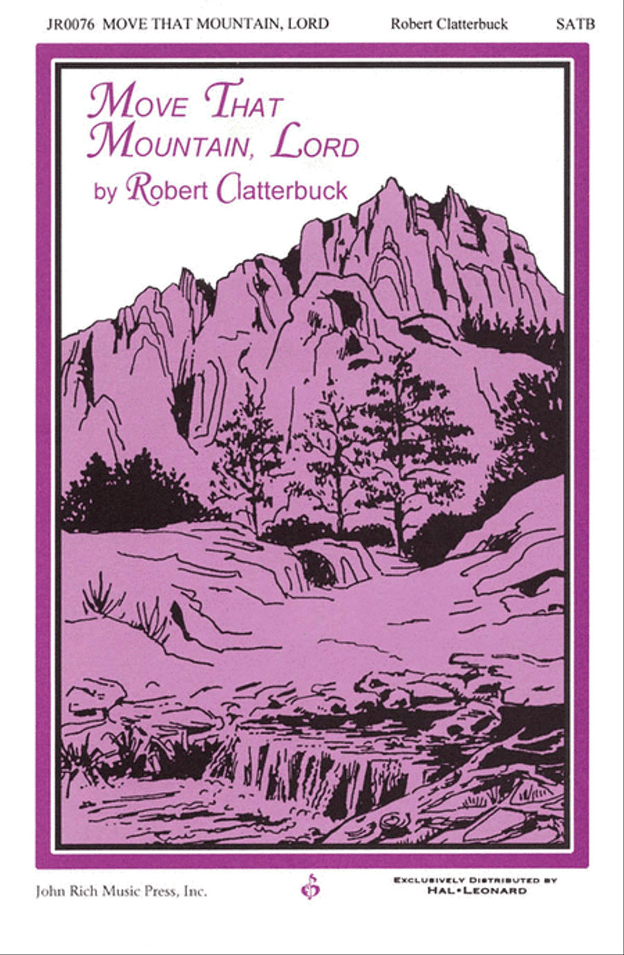 Move That Mountain, Lord Move That Mountain, Lord 4-Part scores gallery preview page 1