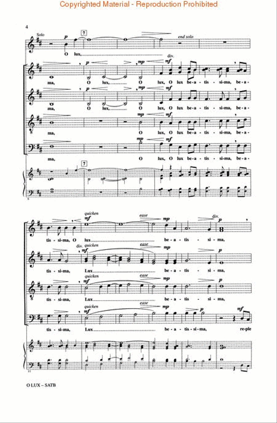 O Lux Divisi scores gallery preview page 3