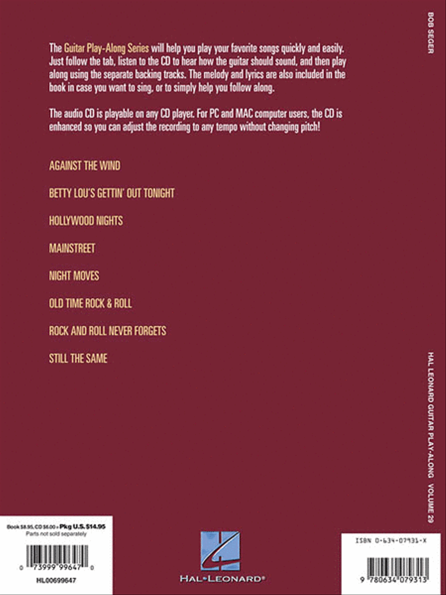 Bob Seger Bob Seger Guitar Tablature scores gallery preview page 2
