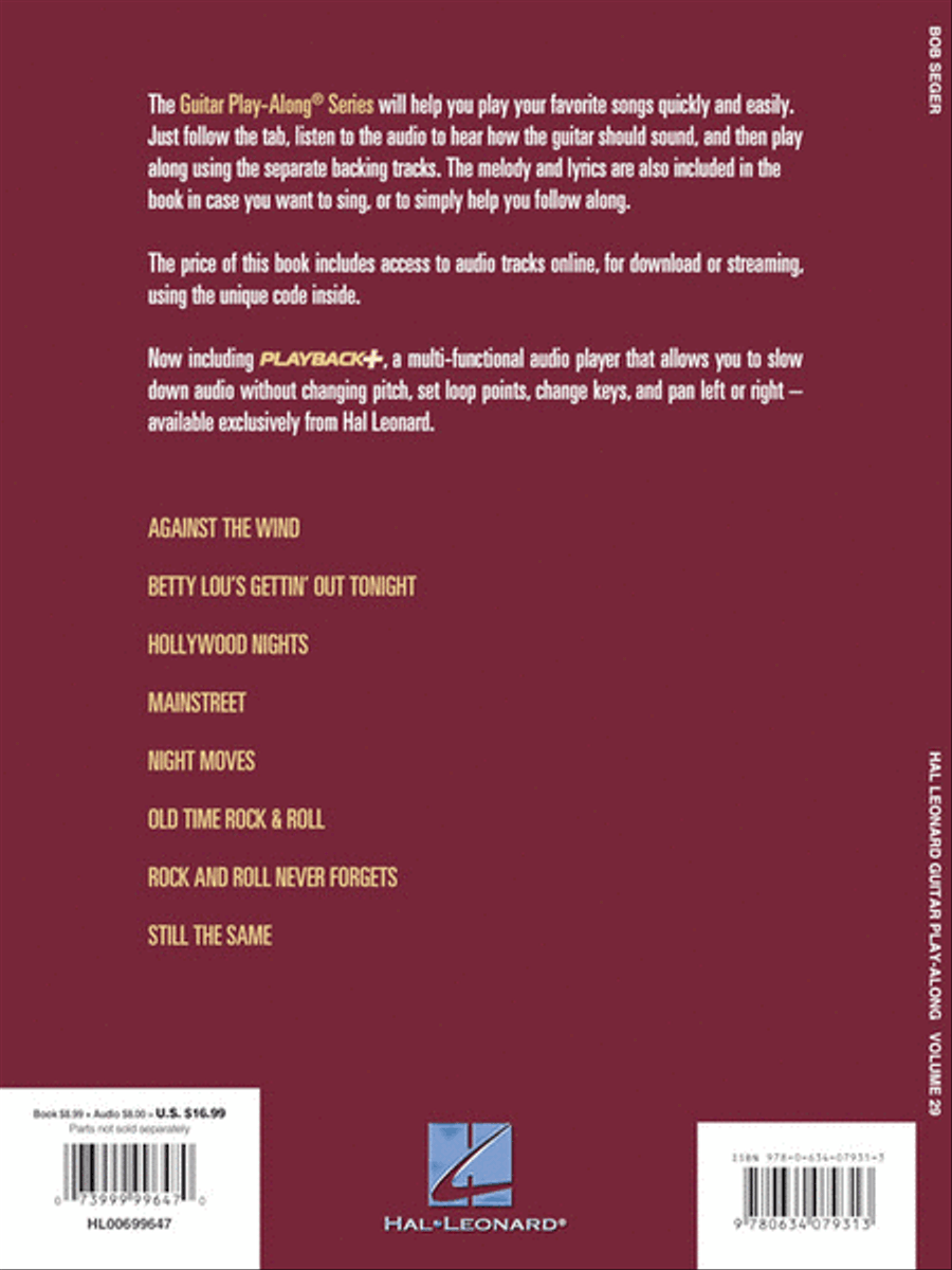 Bob Seger Bob Seger Guitar Tablature scores gallery preview page 9