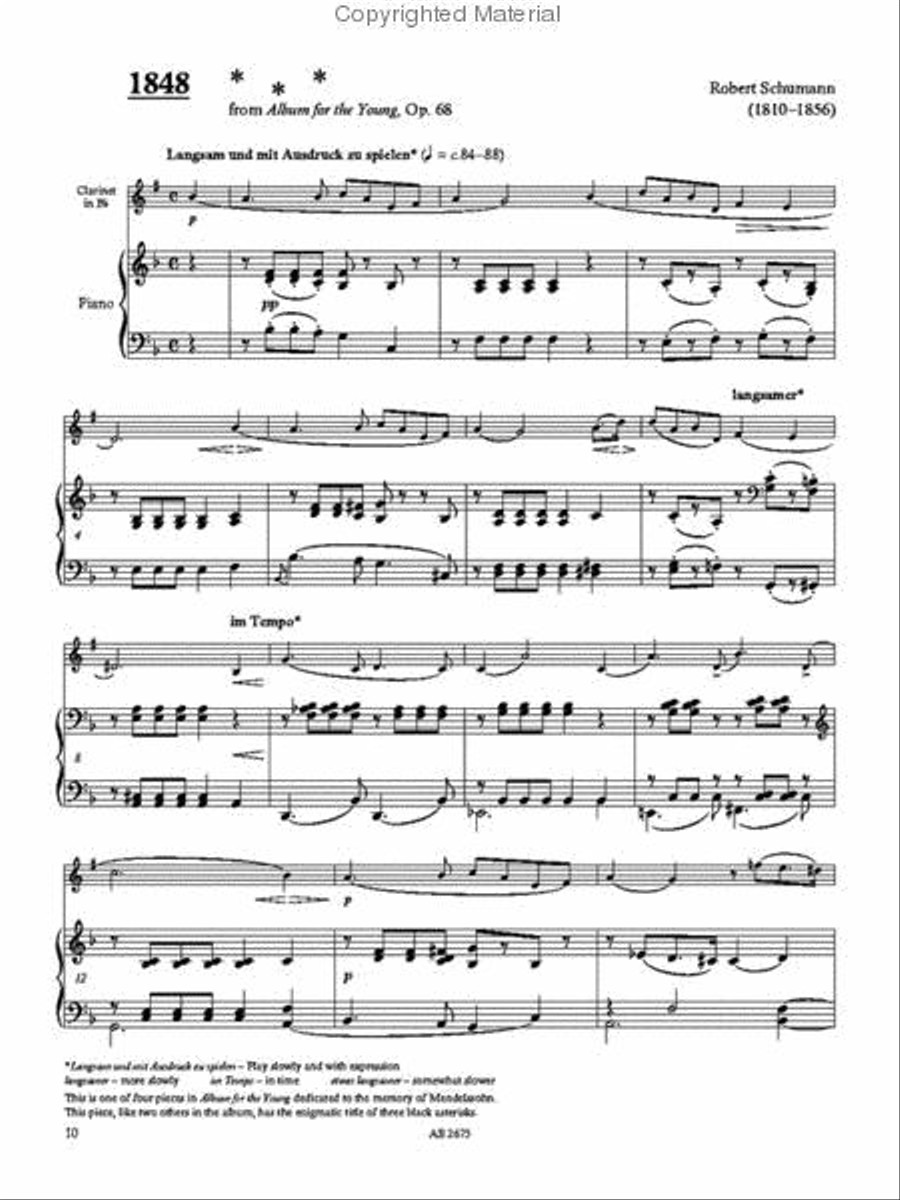 Time Pieces for Clarinet, Volume 2 Clarinet Solo scores gallery preview page 2