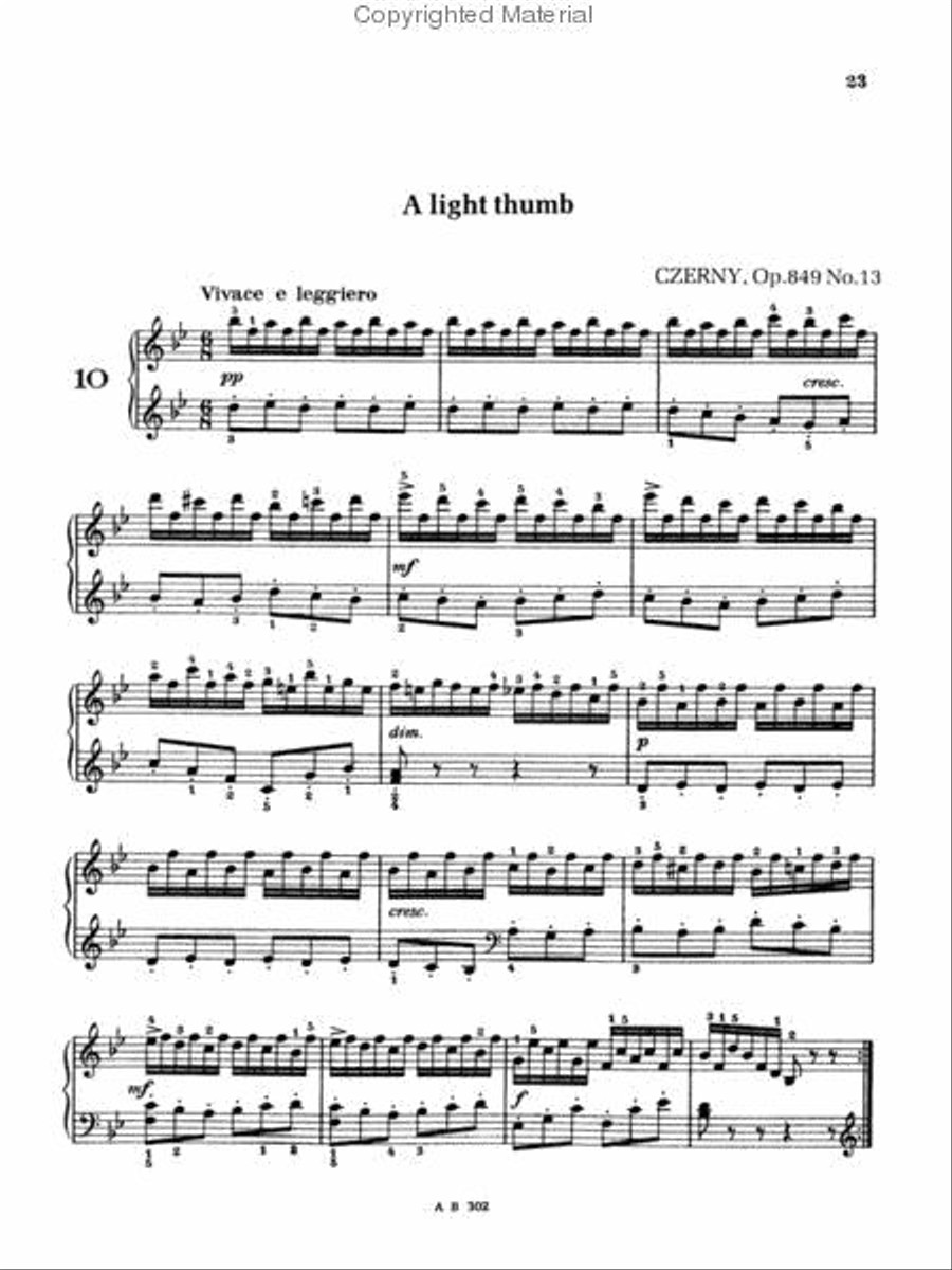 Graded Pianoforte Studies, First Series, Grade 6 (Intermediate) Piano Method scores gallery preview page 2