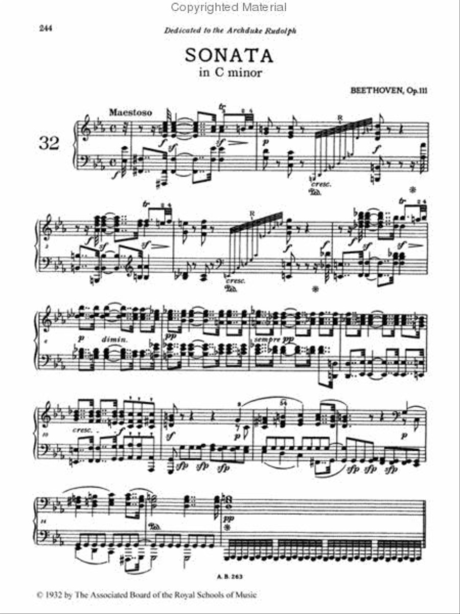 Complete Pianoforte Sonatas, Volume III Piano Method scores gallery preview page 2