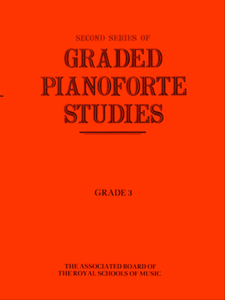 Graded Pianoforte Studies, Second Series, Grade 3 Piano Method scores gallery preview page 1