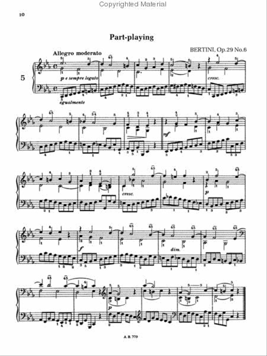 Graded Pianoforte Studies, Second Series, Grade 6 Piano Method scores gallery preview page 2