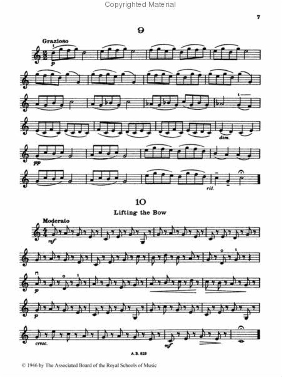 Thirty Studies of Moderate Difficulty Violin Solo scores gallery preview page 2