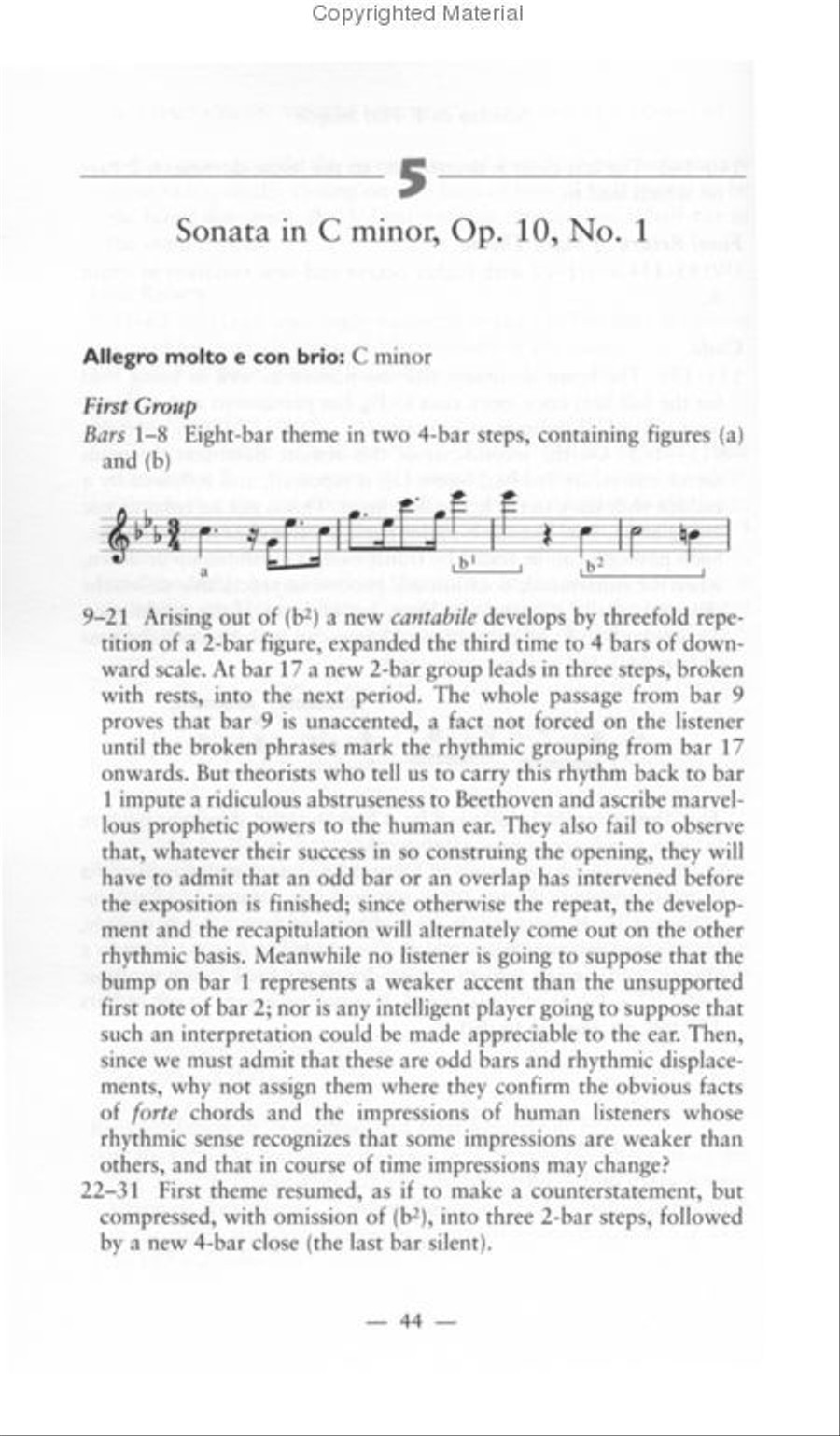 Companion to Beethoven's Pianoforte Sonatas Piano Method scores gallery preview page 3