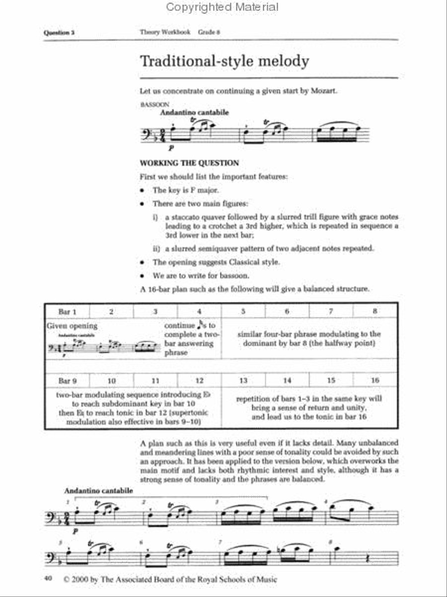 Theory Workbook Grade 8 Theory Workbook Grade 8 Activity Books scores gallery preview page 2