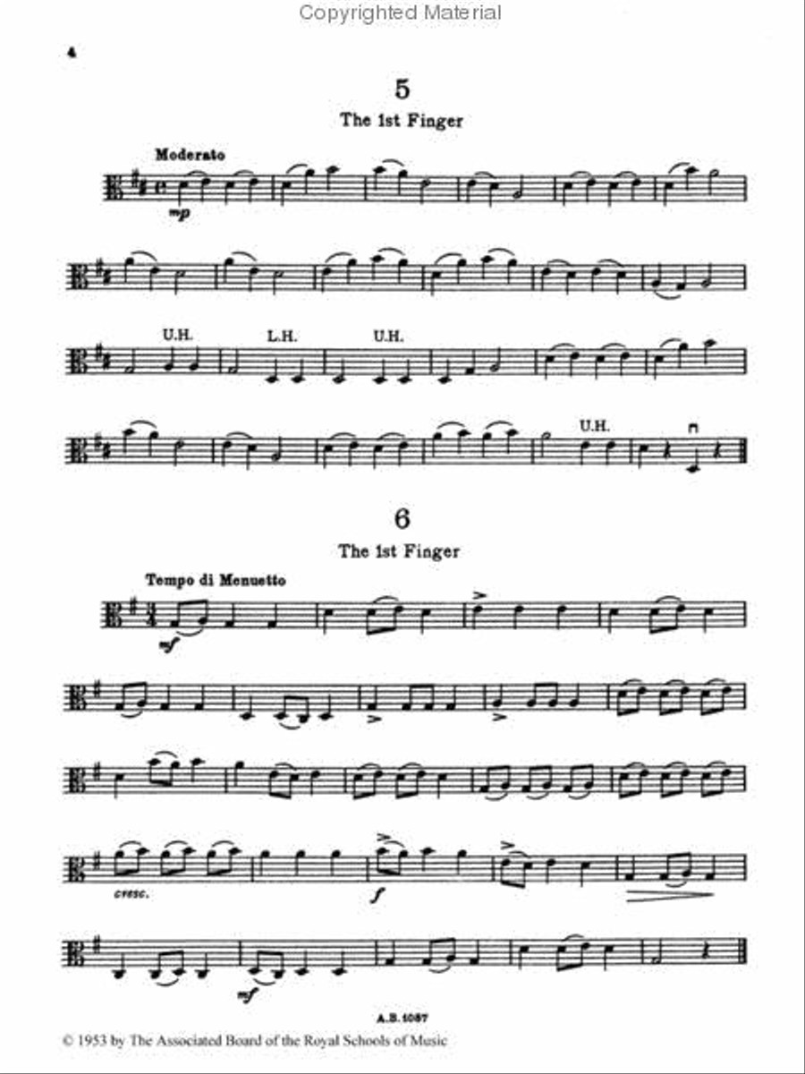 Easy Progressive Studies, Set I Viola scores gallery preview page 2