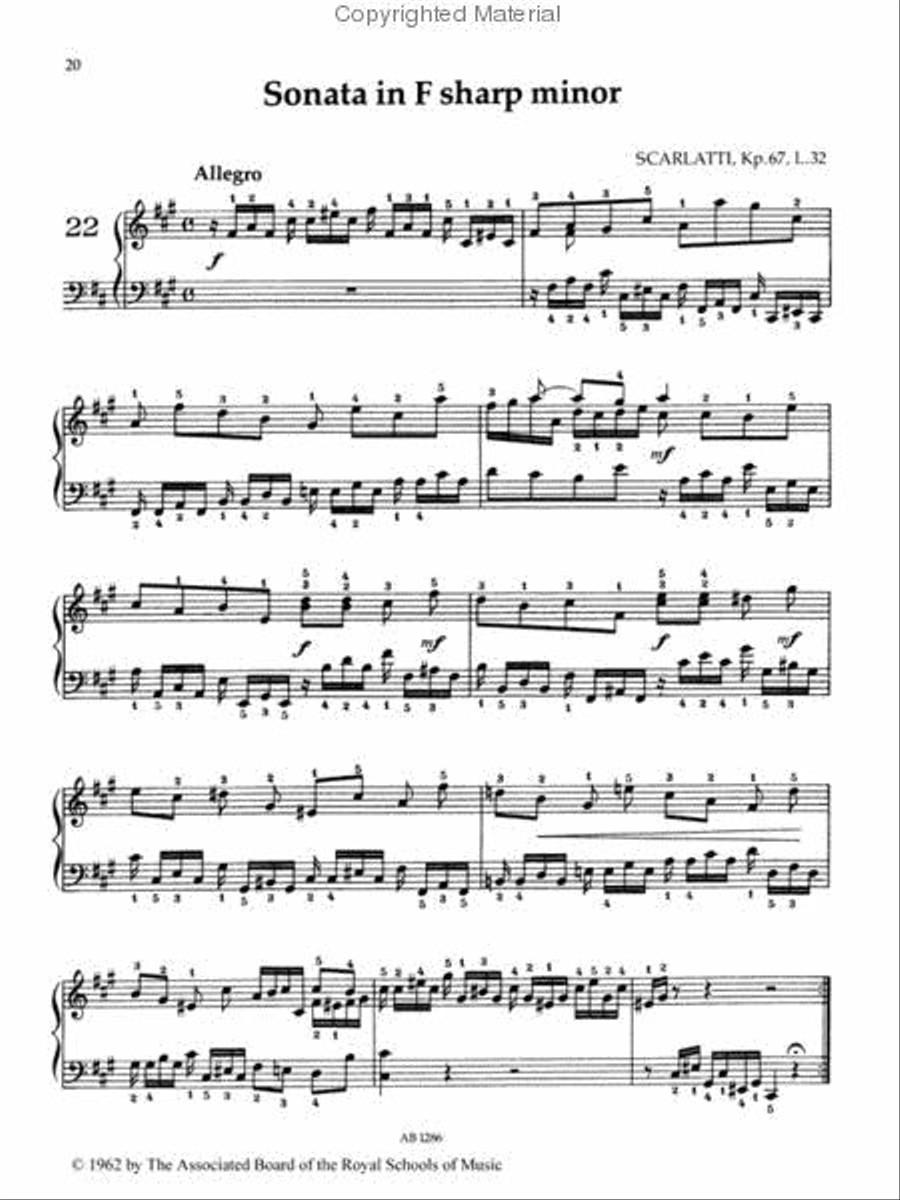 Keyboard Pieces and Sonatas, Book II Piano Method scores gallery preview page 2