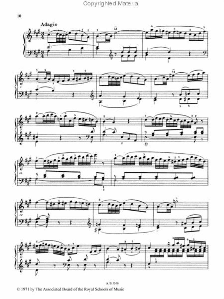 Sonata in D K. 576 Sonata in D K. 576 Piano Method scores gallery preview page 2