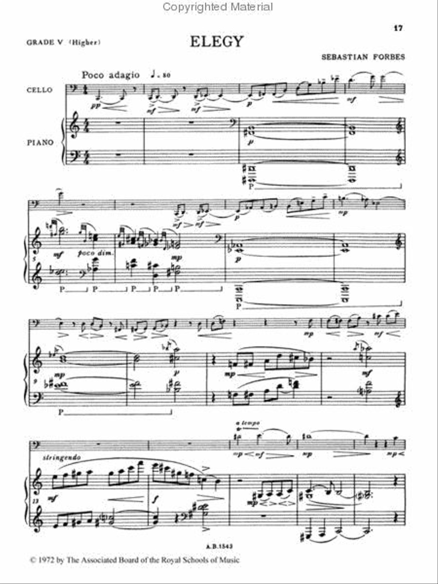 The Contemporary Cellist, Book II Piano Accompaniment scores gallery preview page 2