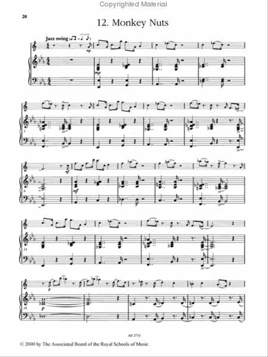 Rhythm & Rag for E flat Saxophone Saxophone scores gallery preview page 2