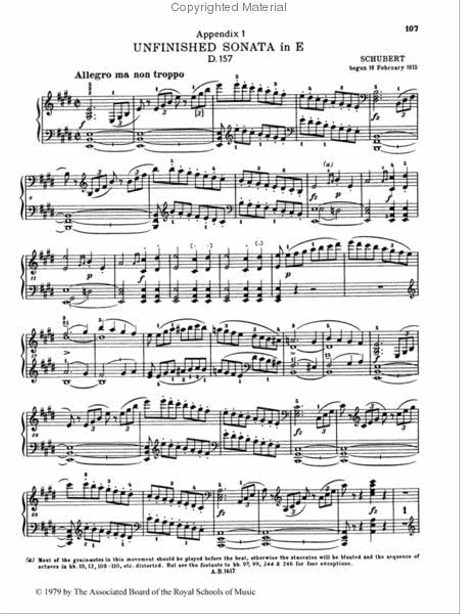 Complete Pianoforte Sonatas, Volume I Piano Method scores gallery preview page 2