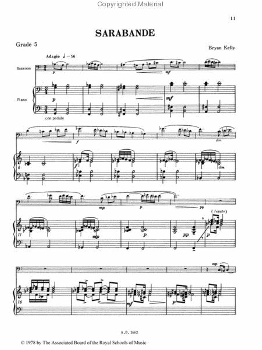 New Pieces for Bassoon, Book II Bassoon scores gallery preview page 2