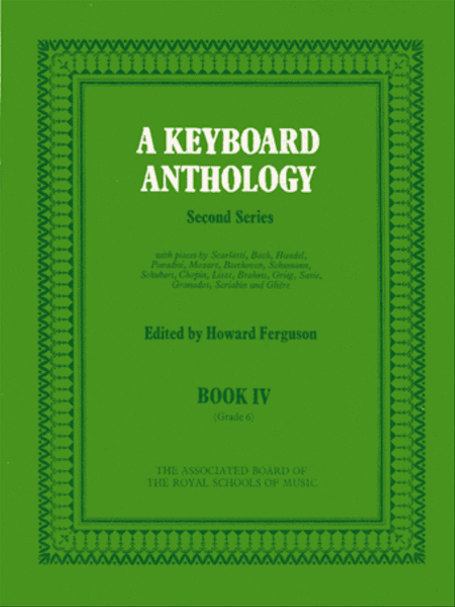 A Keyboard Anthology, Second Series, Book IV Piano Method scores gallery preview page 1