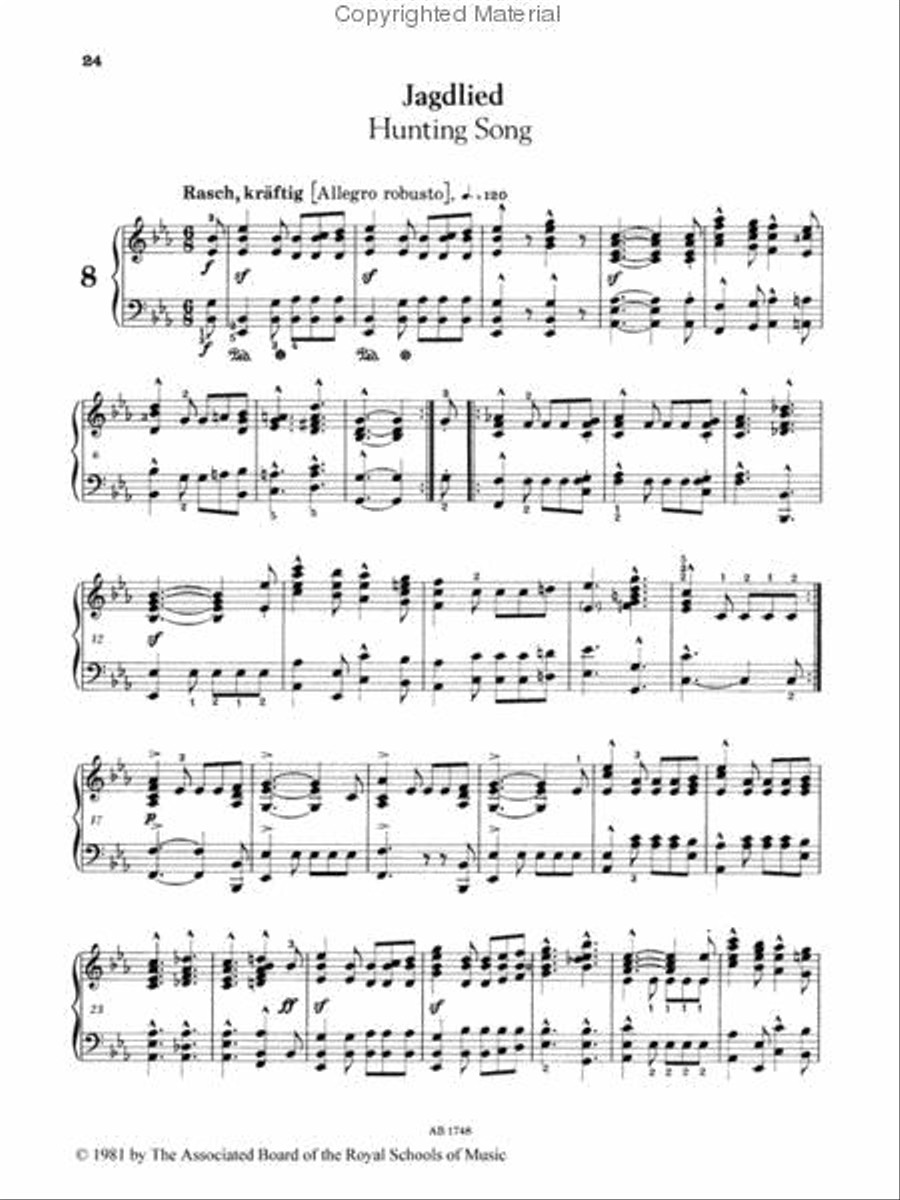 Waldscenen Op. 82 Waldscenen Op. 82 Piano Method scores gallery preview page 2