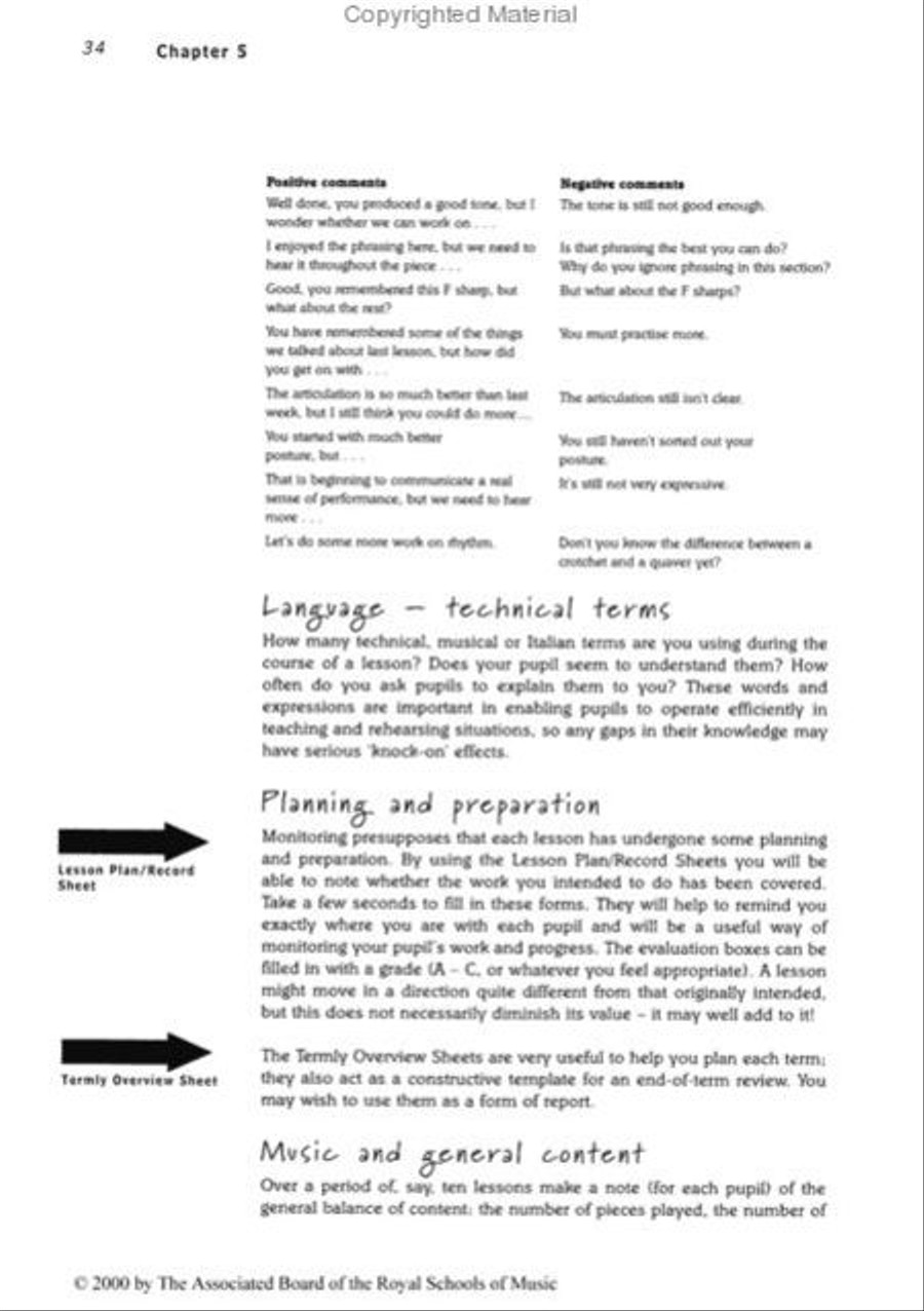 The Music Teacher's Companion: A Practical Guide Teacher Editions scores gallery preview page 2
