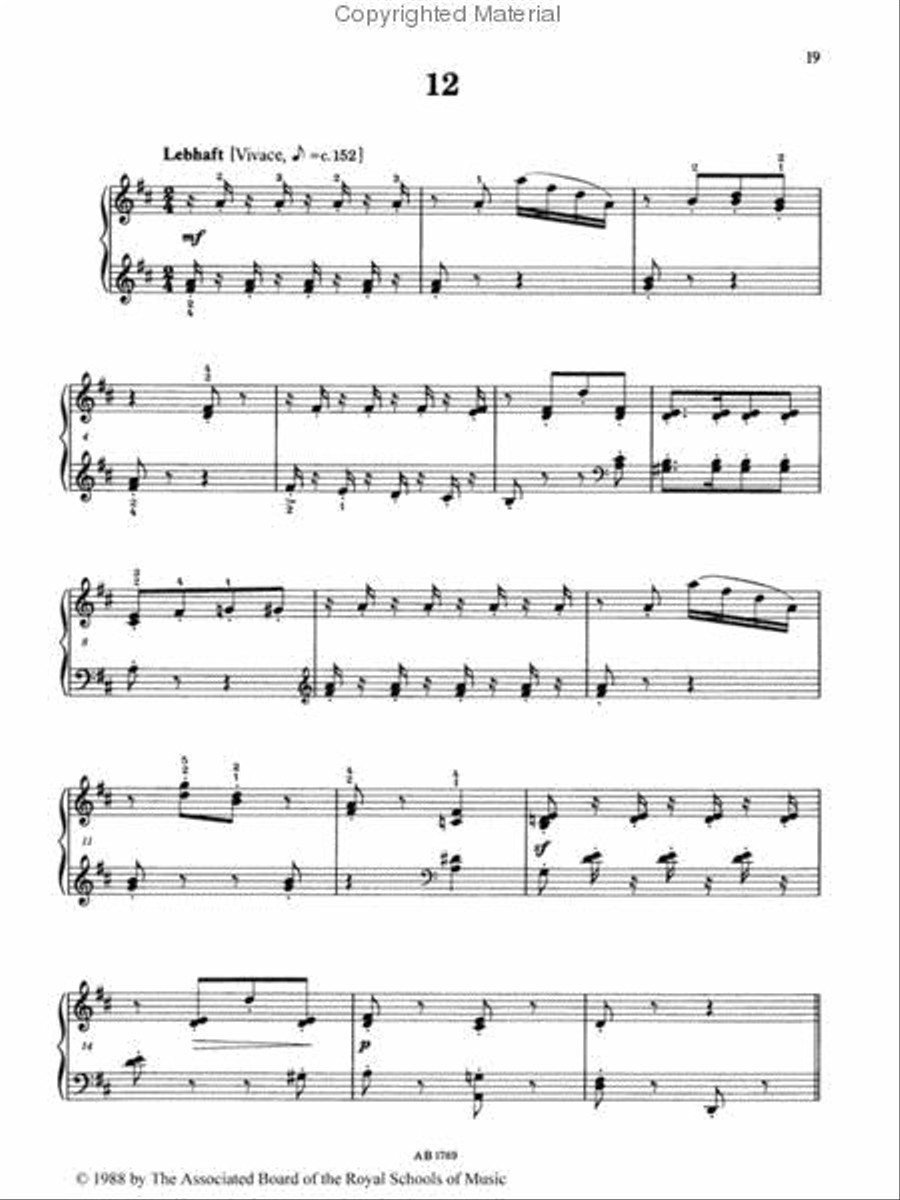 Miniatures Op.62 Miniatures Op.62 Piano Method scores gallery preview page 2