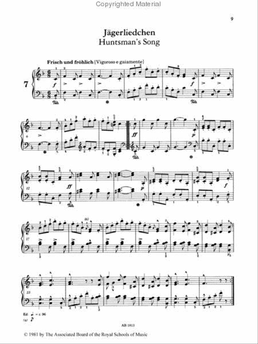 For Younger People Part I of Album for the Young, Op.68 Piano Method scores gallery preview page 2