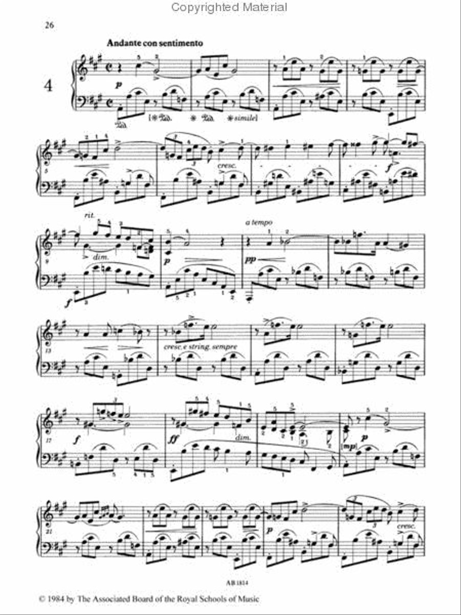 Lyric Pieces, Op.12 & Poetic Tone-Pictures, Op.3 Piano Method scores gallery preview page 2