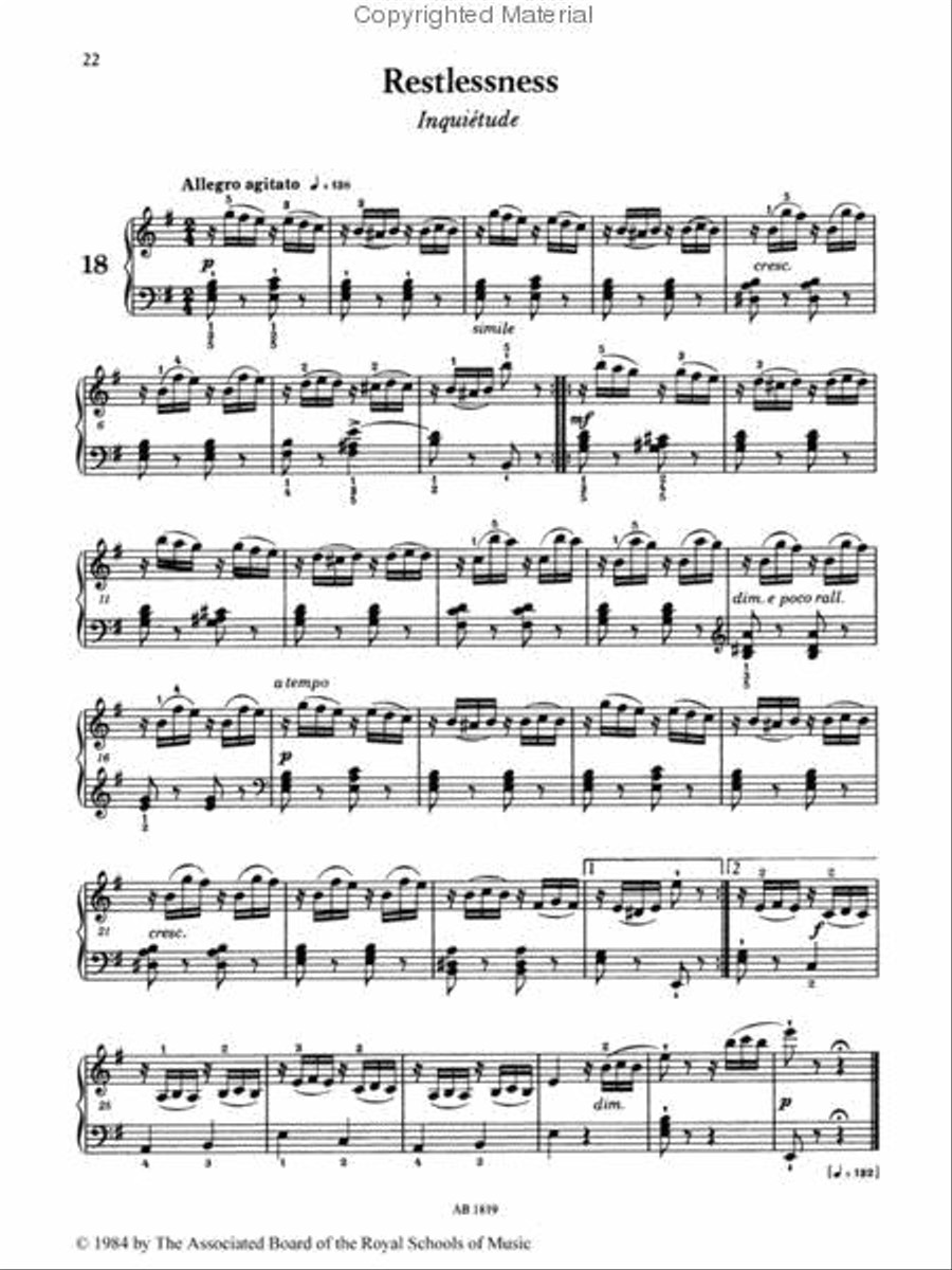 25 Easy and Progressive Studies, Op.100 Piano Method scores gallery preview page 2