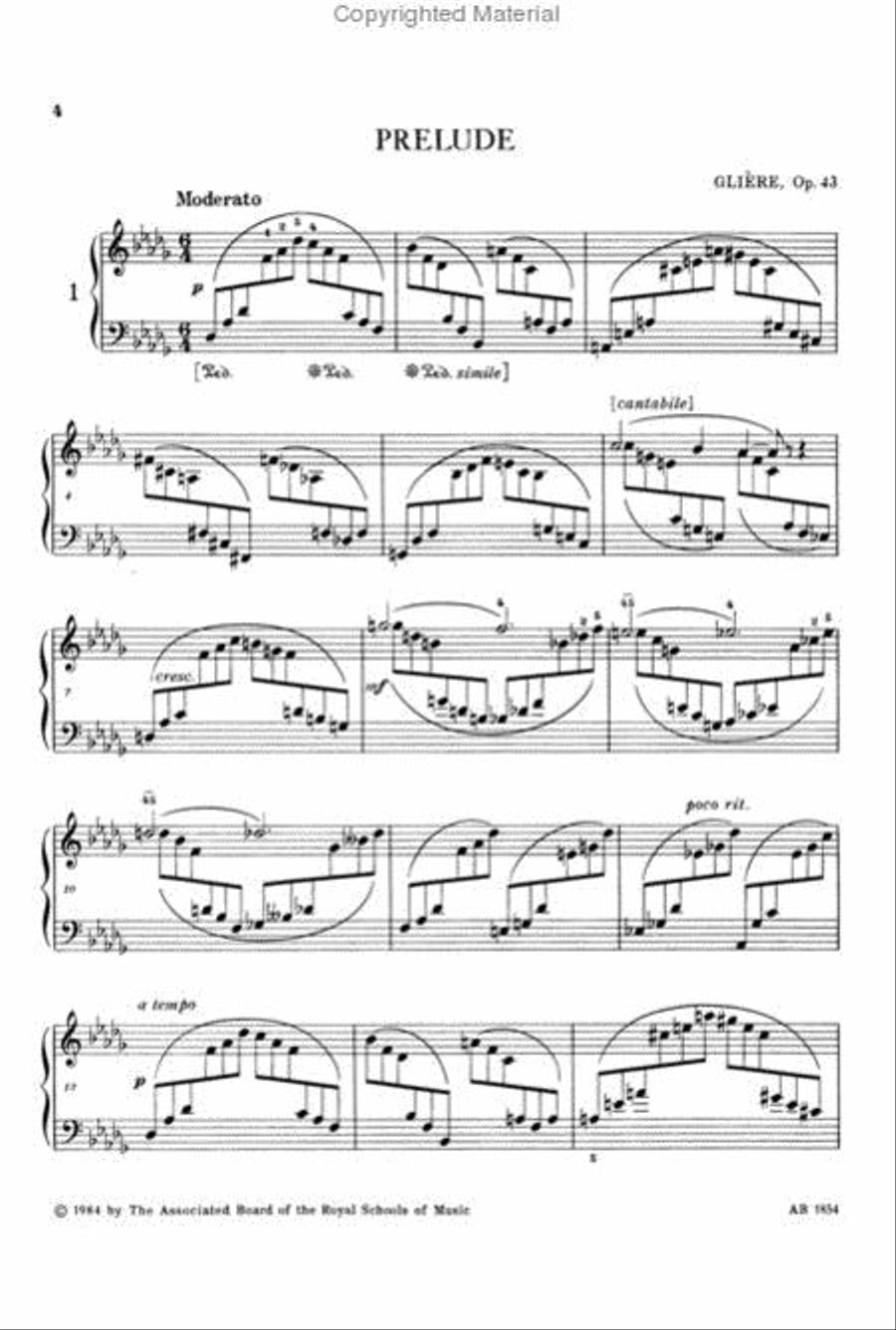 Eight Easy Pieces, Op.43 Eight Easy Pieces, Op.43 Piano Method scores gallery preview page 2