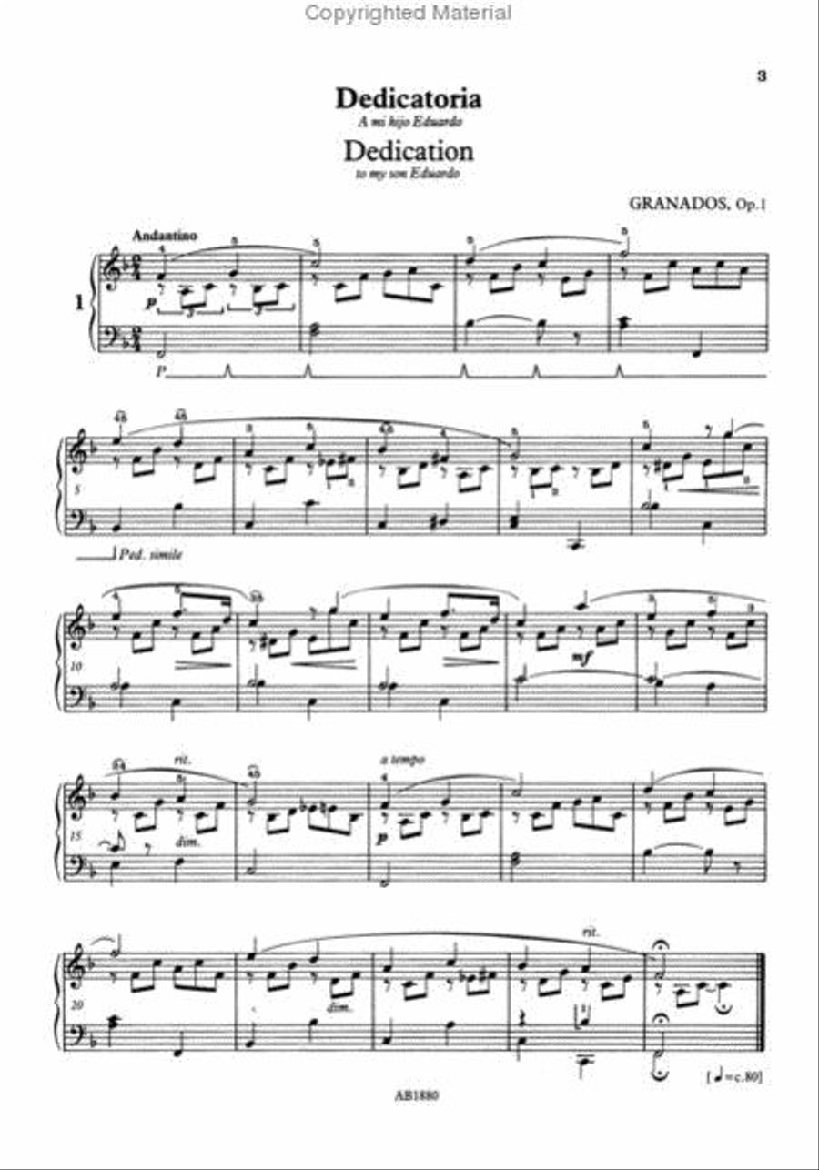 Cuentos de la Juventud (Stories of the Young), Op.1 Piano Method scores gallery preview page 2