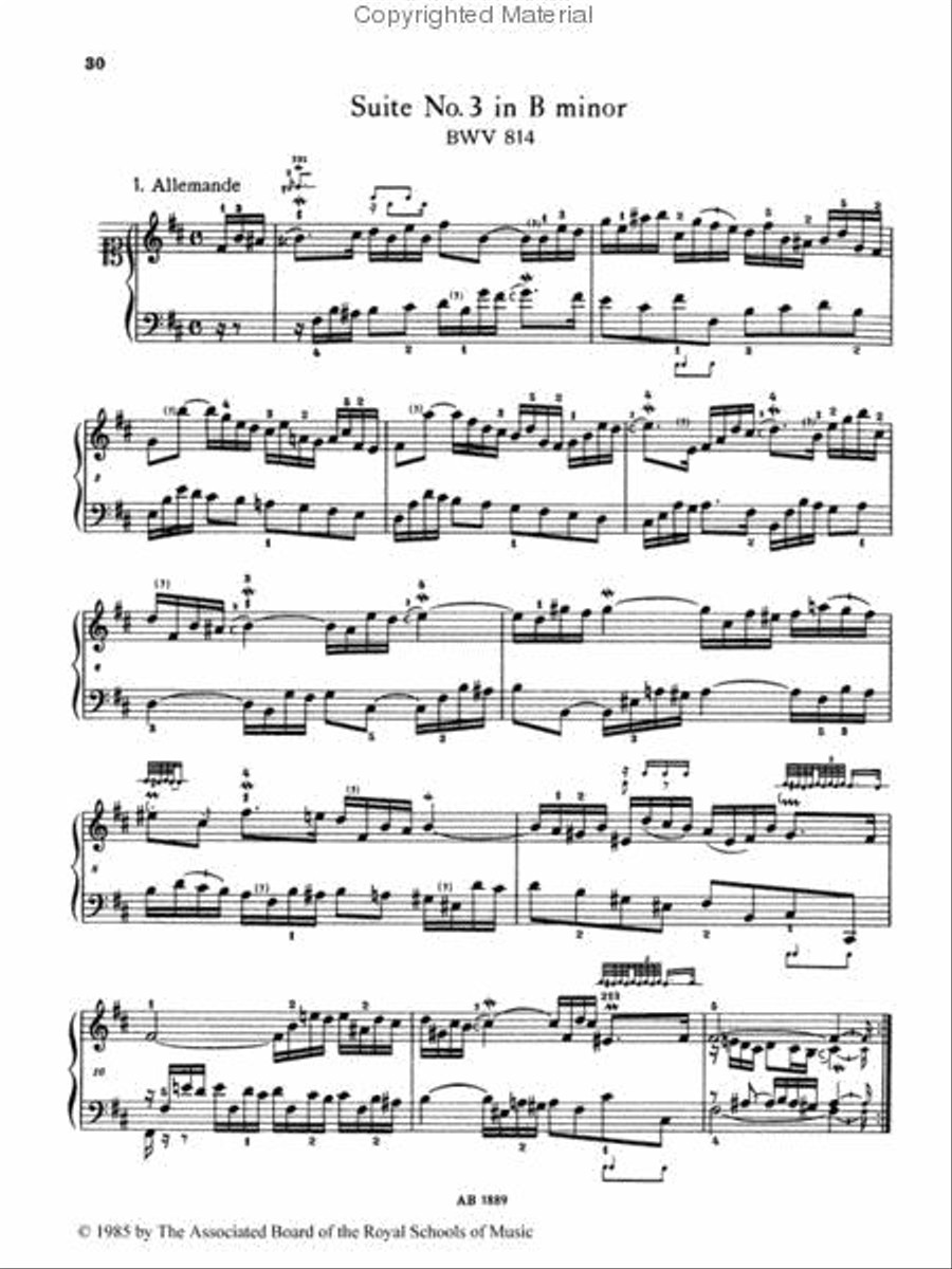 French Suites French Suites Piano Method scores gallery preview page 2