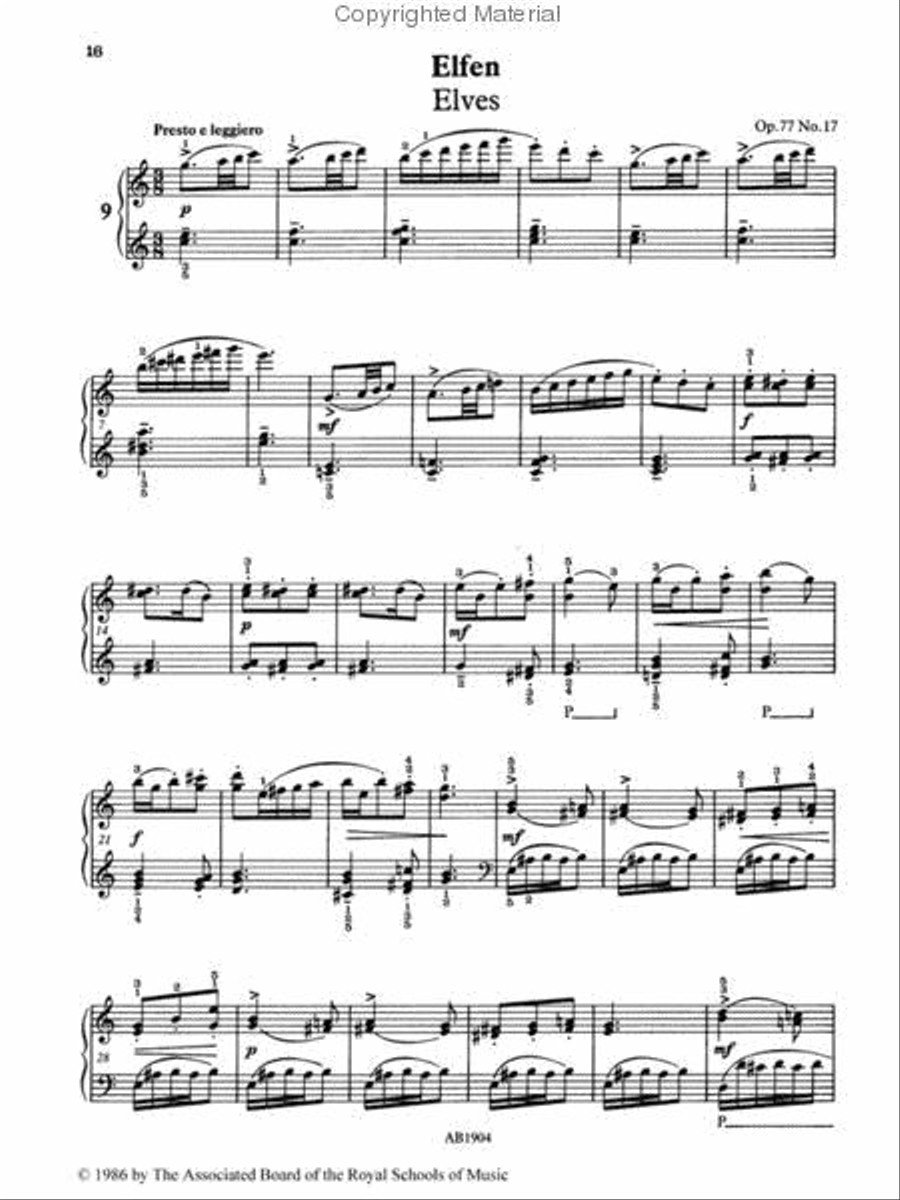 HOFMANN:17 MISCELLANEOUS PCS EPP49 Piano Method scores gallery preview page 2