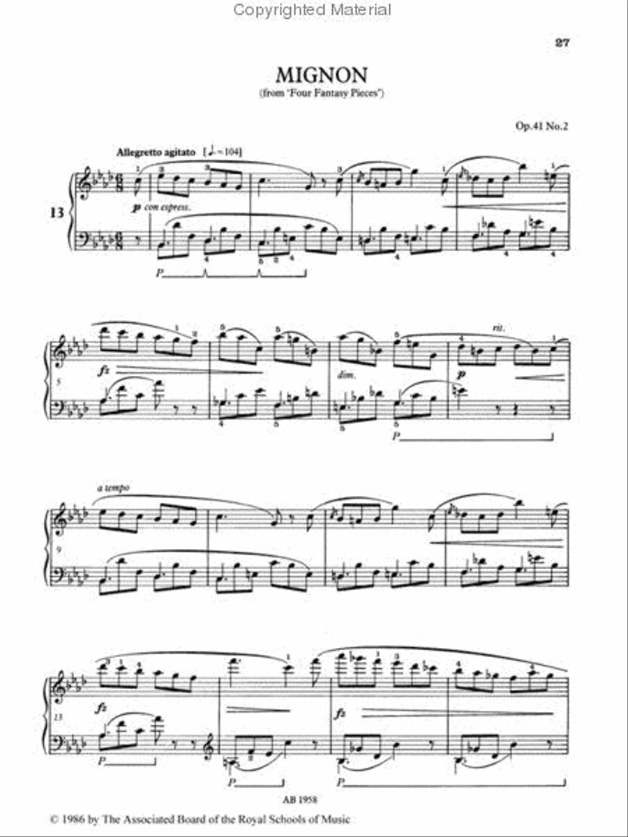 Aquarelles and Other Pieces Piano Method scores gallery preview page 2