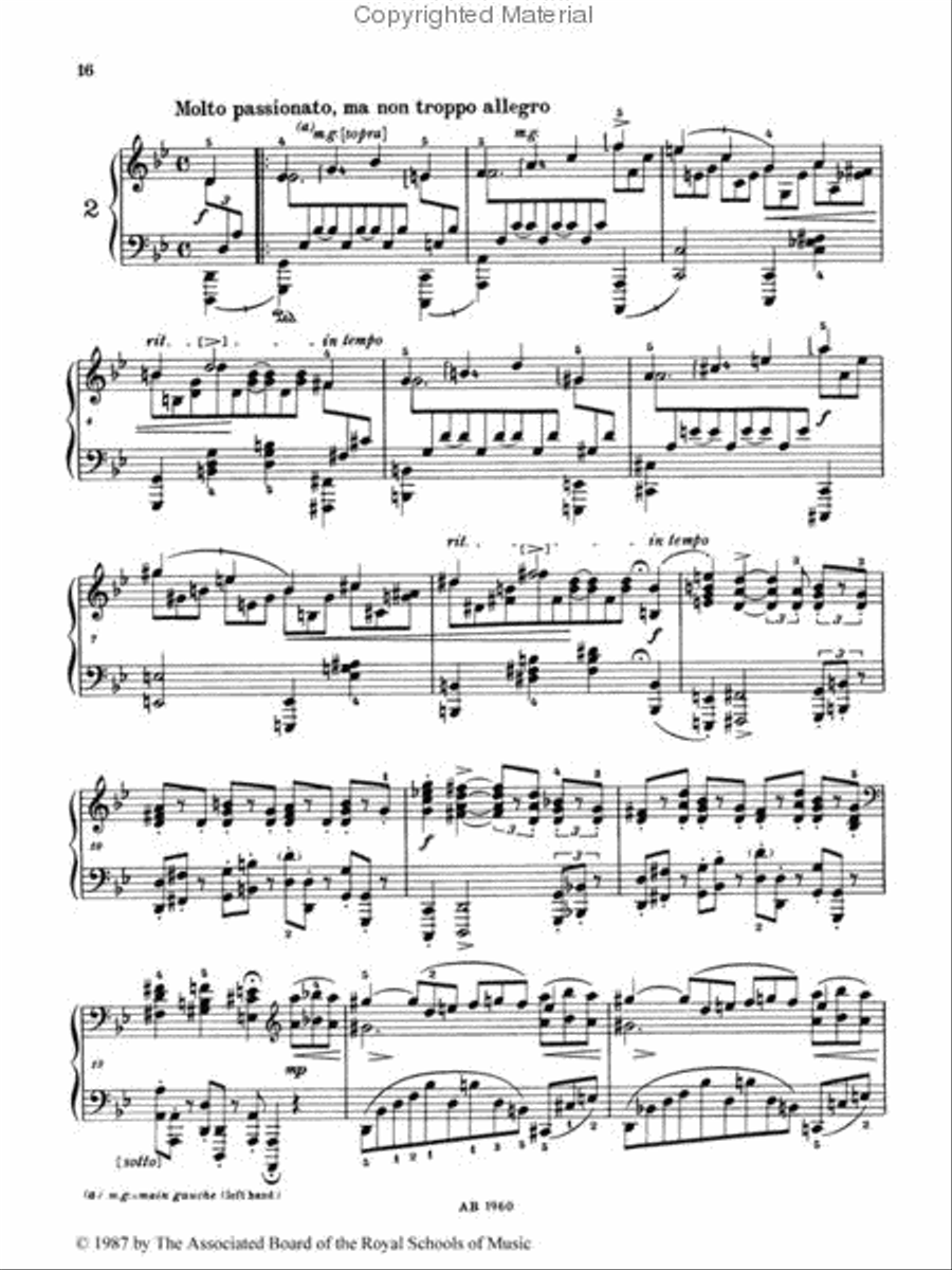 Two Rhapsodies Op. 79 Two Rhapsodies Op. 79 Piano Method scores gallery preview page 2