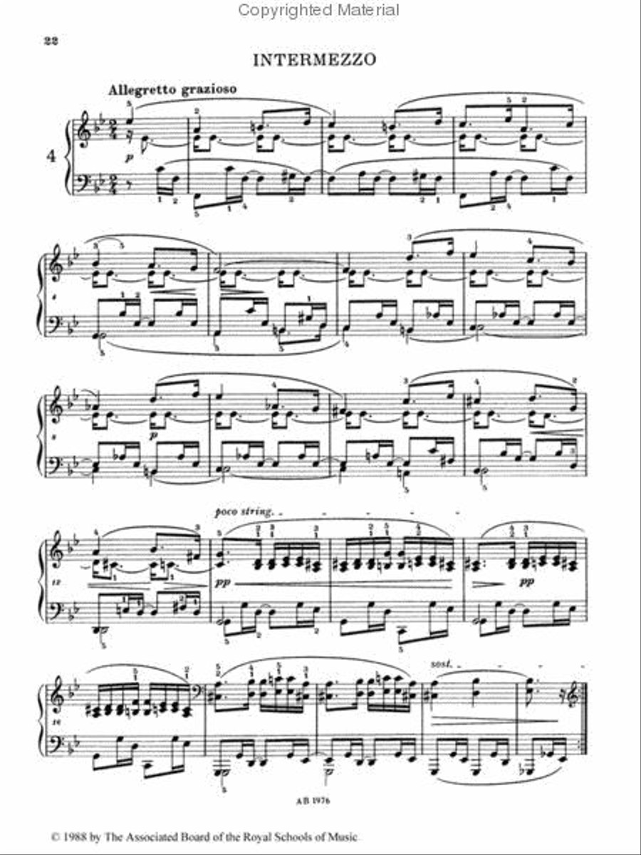 Eight Piano Pieces, Op. 76 Piano Method scores gallery preview page 2