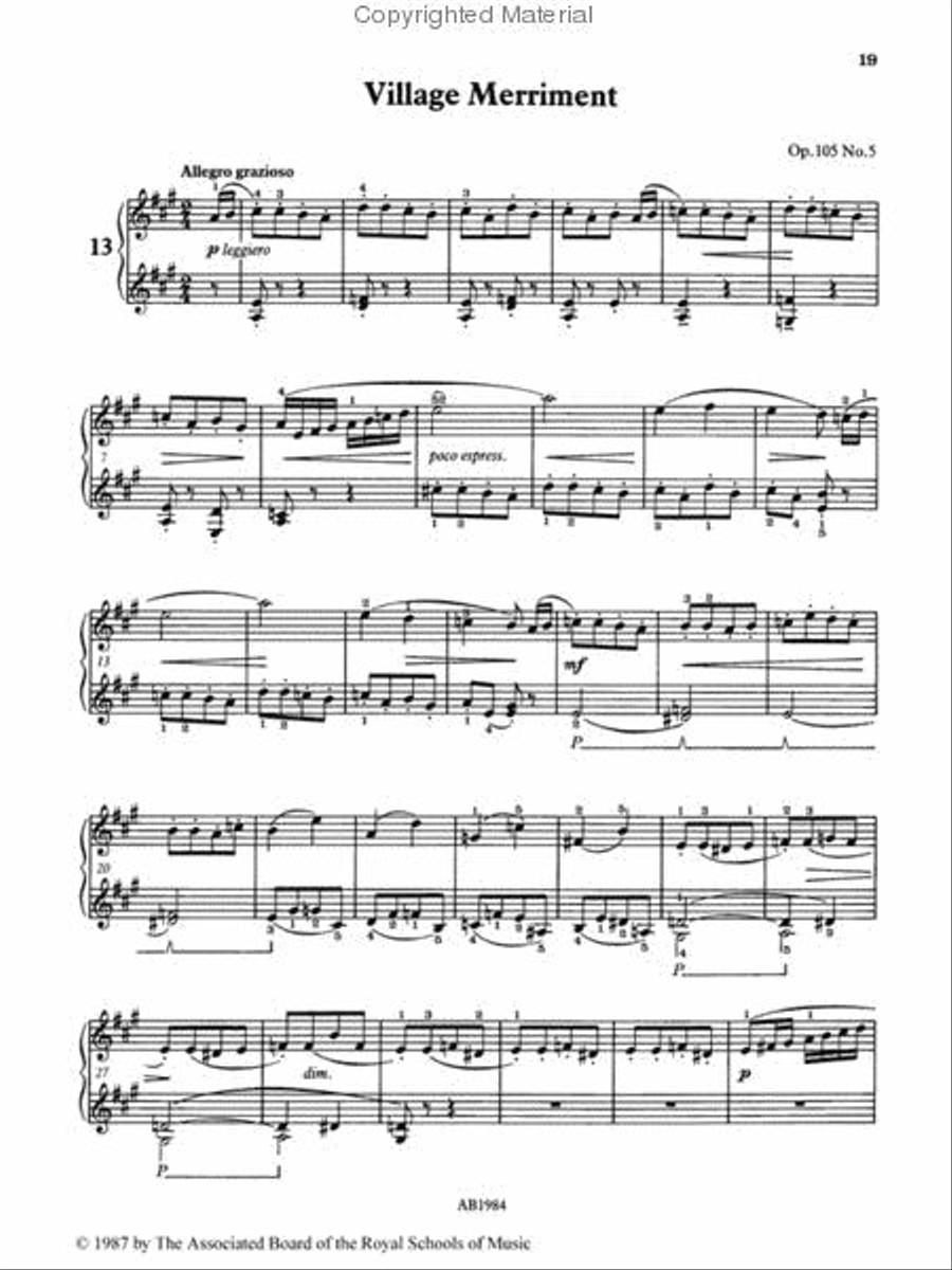 Nineteen Romantic Pieces Nineteen Romantic Pieces Piano Method scores gallery preview page 2